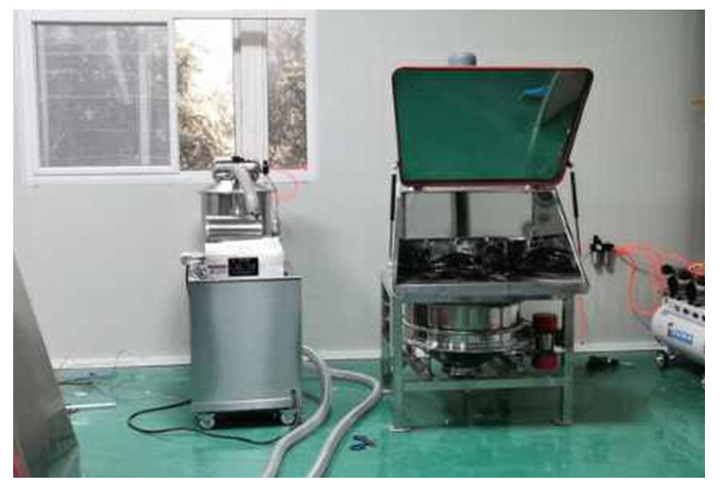 噴射式自清潔高密度濾芯，無需經(jīng)常更換，無粉塵污染